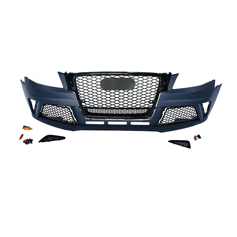 OEM Fit - Audi A4 B8 Front Bumper on 2010 Audi S4 B8