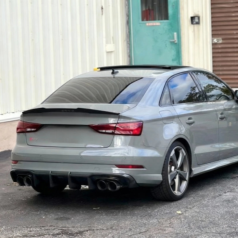 OEM+ V-design spoiler for RS3 8V.5