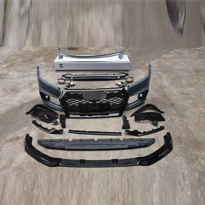 OEM fit B9 front bumper with grille