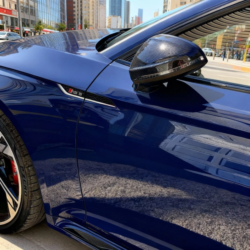  OEM fit carbon fiber mirror covers for RS4 B9