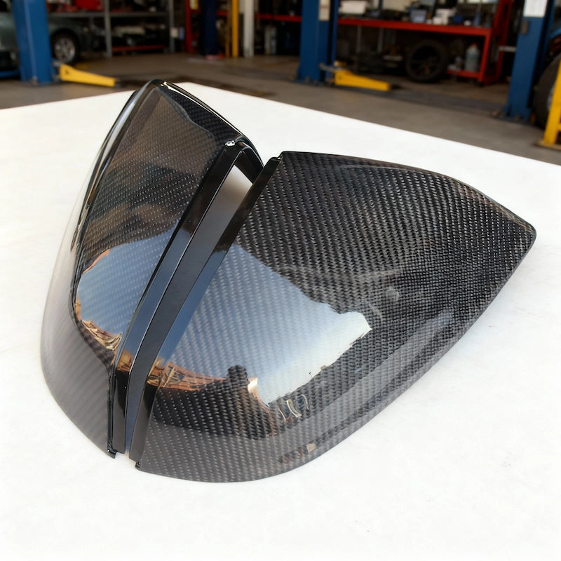OEM fit carbon fiber mirror covers for RSQ5