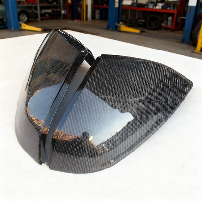 OEM fit carbon fiber mirror covers for RSQ5