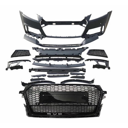 OEM style for Audi TTRS bumper with grille