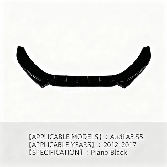 Perfect Fit - Audi A5 B8.5 Front Lip S-Line Style on 2015 A5