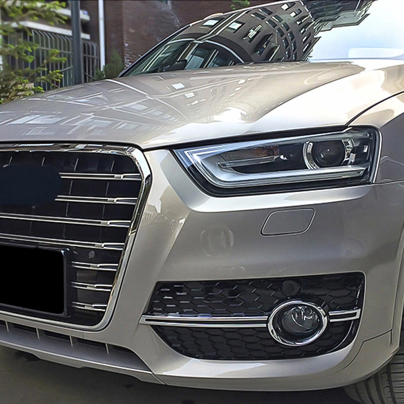 Perfect Fit - Honeycomb Fog Grilles on 2014 Audi Q3 8U SUV