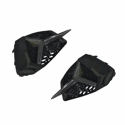 Perfect Fit - Honeycomb Fog Grilles on 2022 Audi A3 8Y S-Line