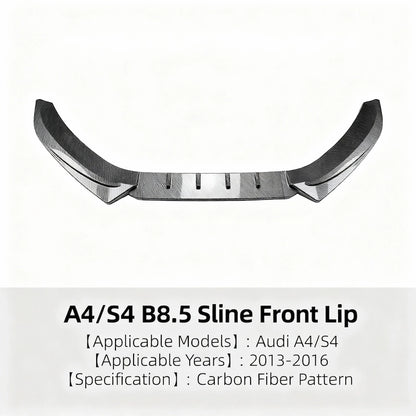 Perfect fit Audi S4 front lip spoiler