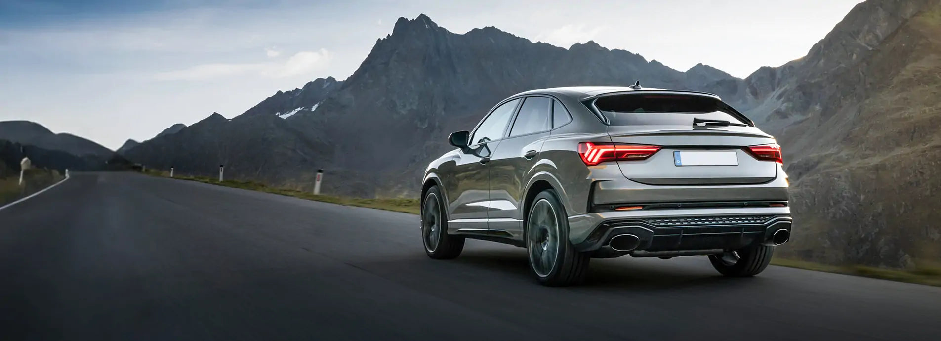 Premium Audi aftermarket rear diffuseurs-Carbon fiber