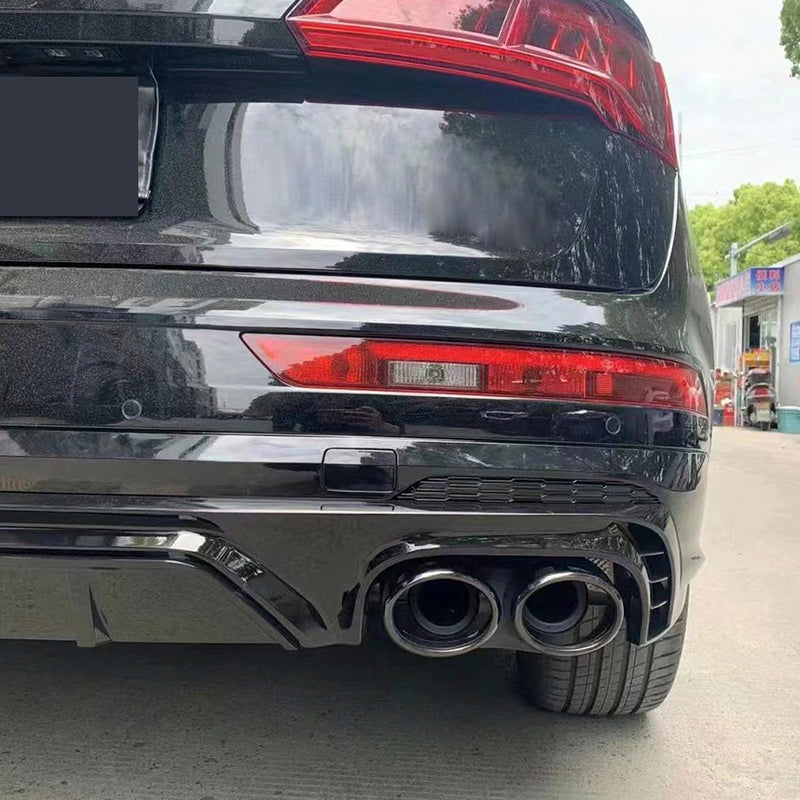 Premium Exhaust Tips - RSQ5-Style Rear Diffuser for Q5 B9