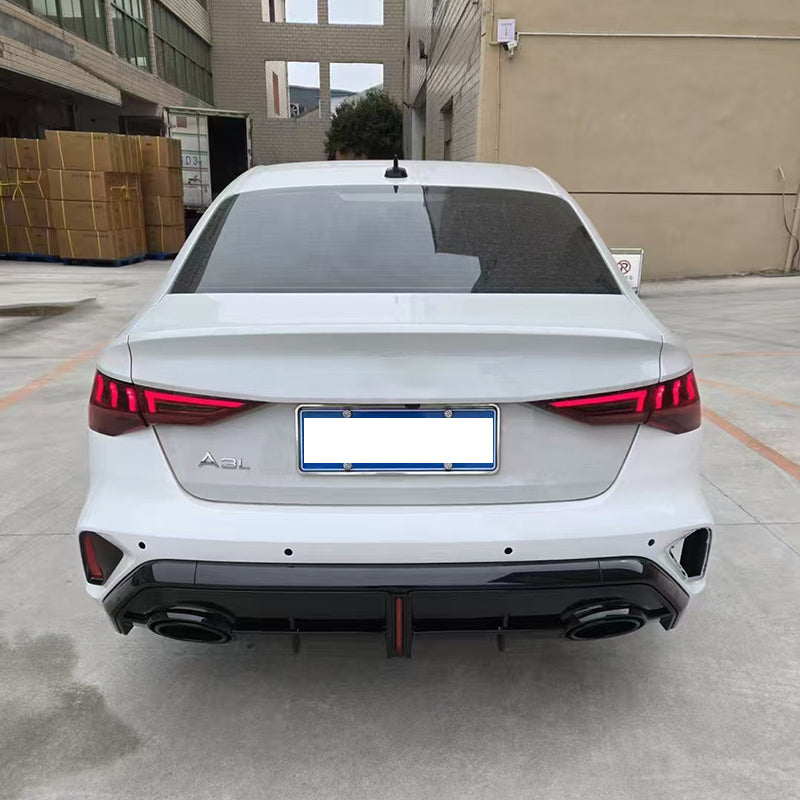 RS3 style rear diffuser