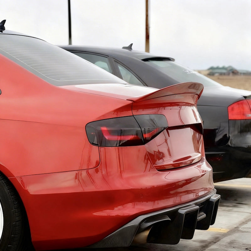 RS4-Style Carbon Rear Diffuser Installed on Audi A4 B8.5