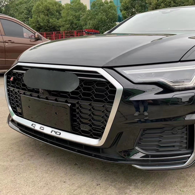 RS6 inspired custom grille for Audi A6 S6
