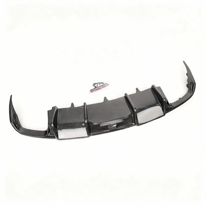 RS7-Style Carbon Rear Diffuser Installed on Audi A7 C7