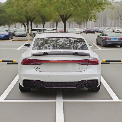 RS7 look rear diffuser for Audi A7/S7 C8