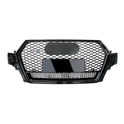 Parrilla delantera estilo RSQ7 (2016-2019) para Audi Q7/SQ7 4M | Sin opción de marco inferior | Envío de repuestos con FedEx