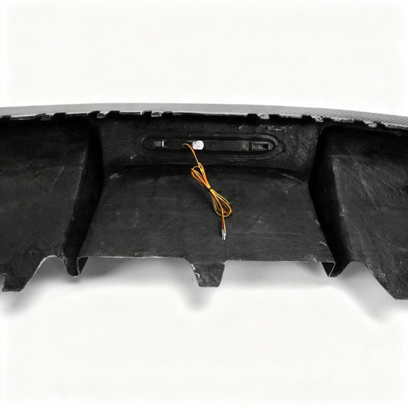 Real 2×2 Twill Pre-Preg Carbon Fiber Diffuser for Audi B8.5 A4/S4