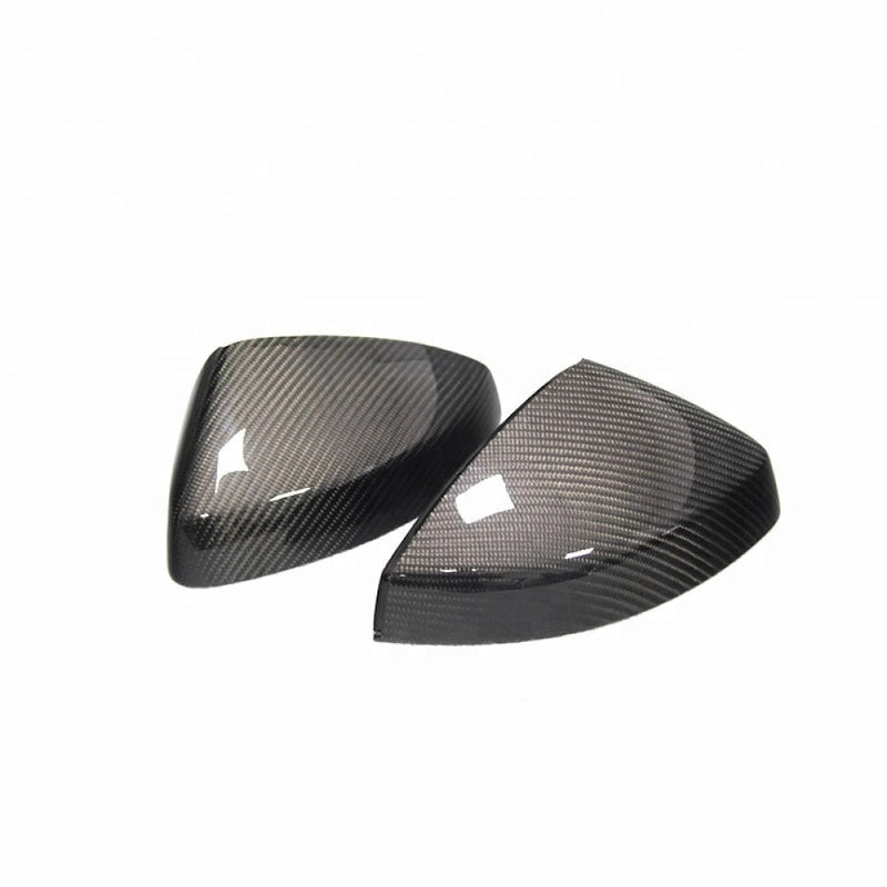 Real carbon fiber mirror caps for Audi S3 facelift
