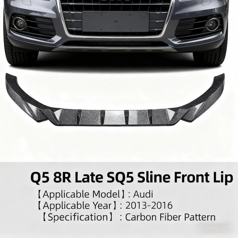 S-Line Sporty Look - Audi SQ5 Front Lip on 2016 Q5 Facelift