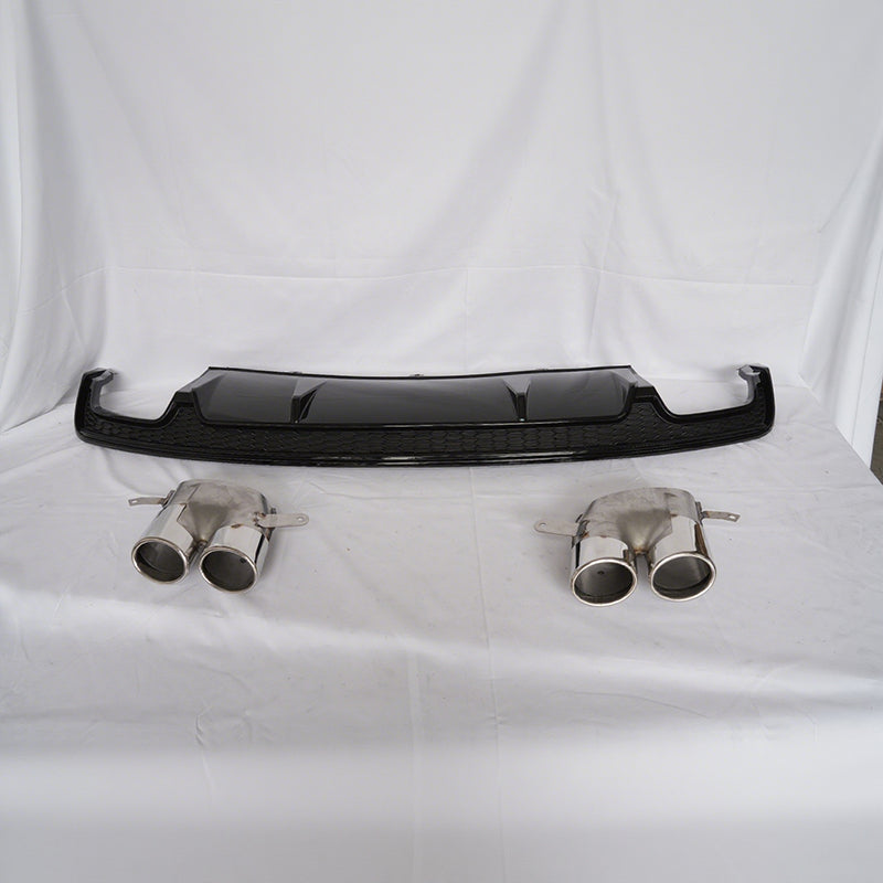 S-Line specific rear diffuser for Audi A7