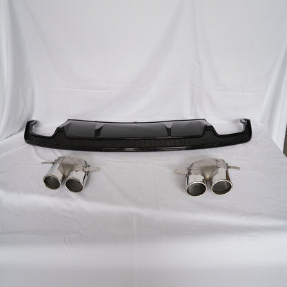 S-Line specific rear diffuser for Audi A7