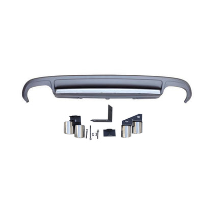 S4 style diffuser for Audi A4 B8 S-Line