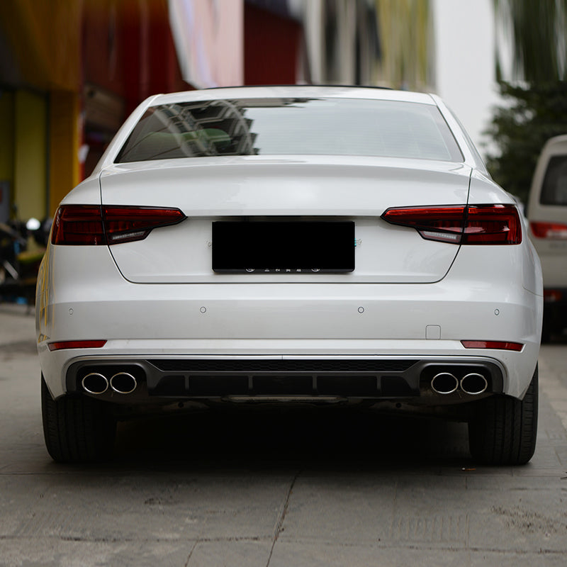S5 style diffuser for 2018 Audi A4 B9