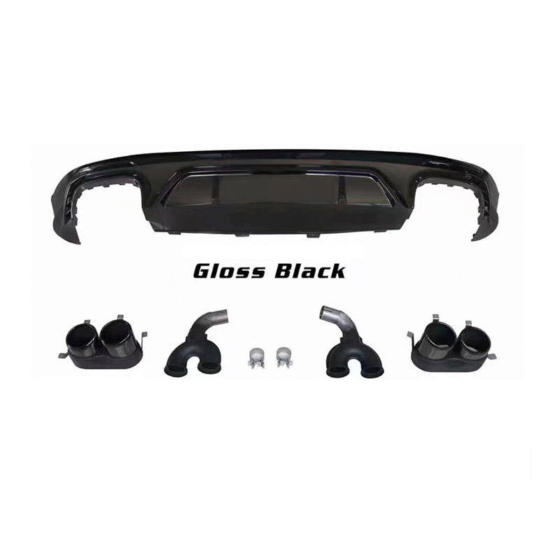 SQ5 Style Transformation - Audi Q5 Rear Diffuser 2021 B9