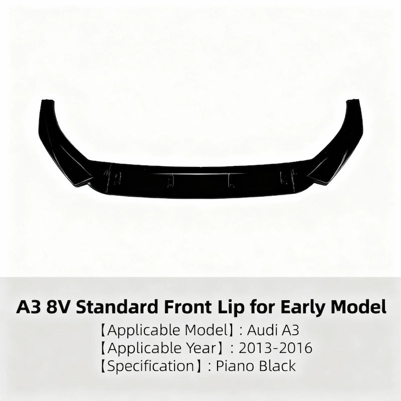 Sporty Look - 2016 Audi A3 8V Non-S-Line Front Lip Upgrade