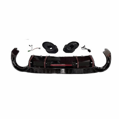 Sporty Rear Diffuser Kit for Audi S3 8Y Hatchback