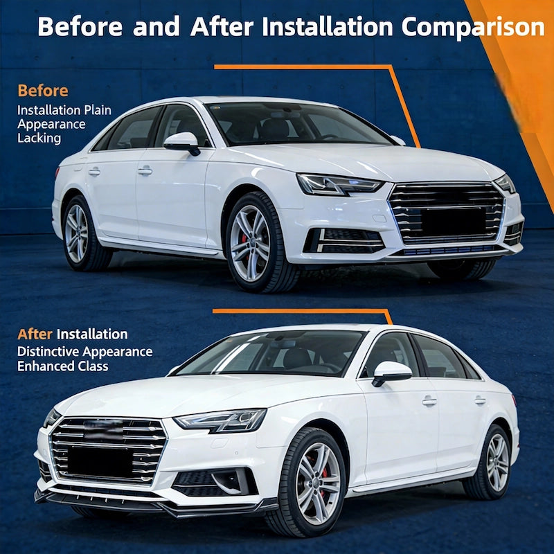 US stock Audi A4 B9 lip fast shipping