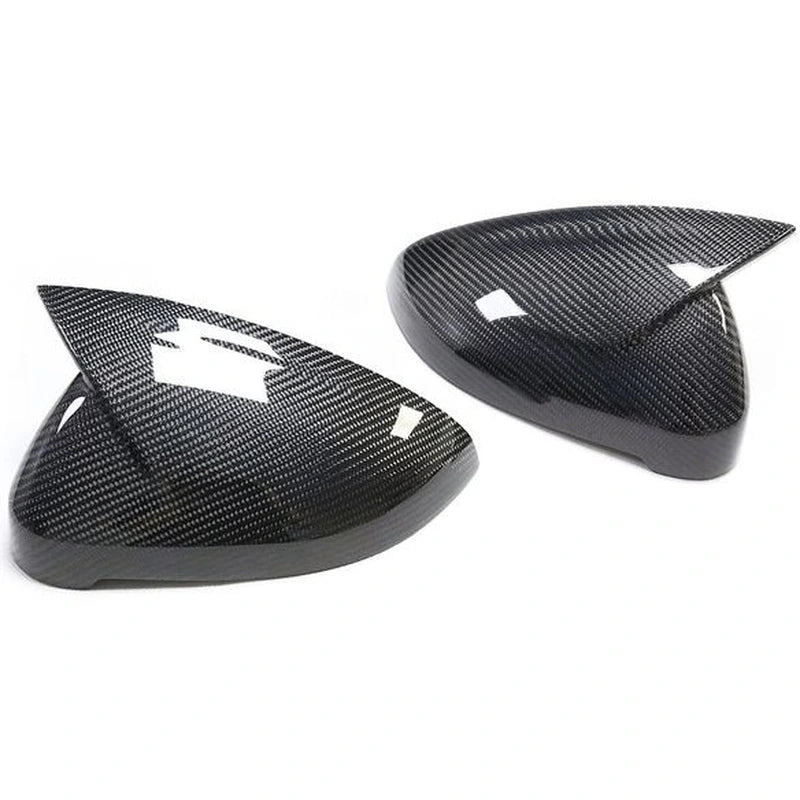 2018-2019 For Audi A5/S5/RS5 Carbon Fiber Mirror Caps | B9 Replacement Parts | Direct Fit