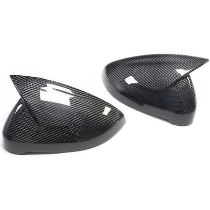 2018-2019 For Audi A5/S5/RS5 Carbon Fiber Mirror Caps | B9 Replacement Parts | Direct Fit