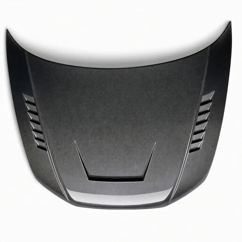 Audi S3 8V Carbon Hood Center Air Scoop Vent Detail - EliteGermanParts