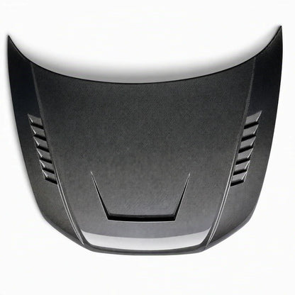 Audi S3 8V Carbon Hood Center Air Scoop Vent Detail - EliteGermanParts
