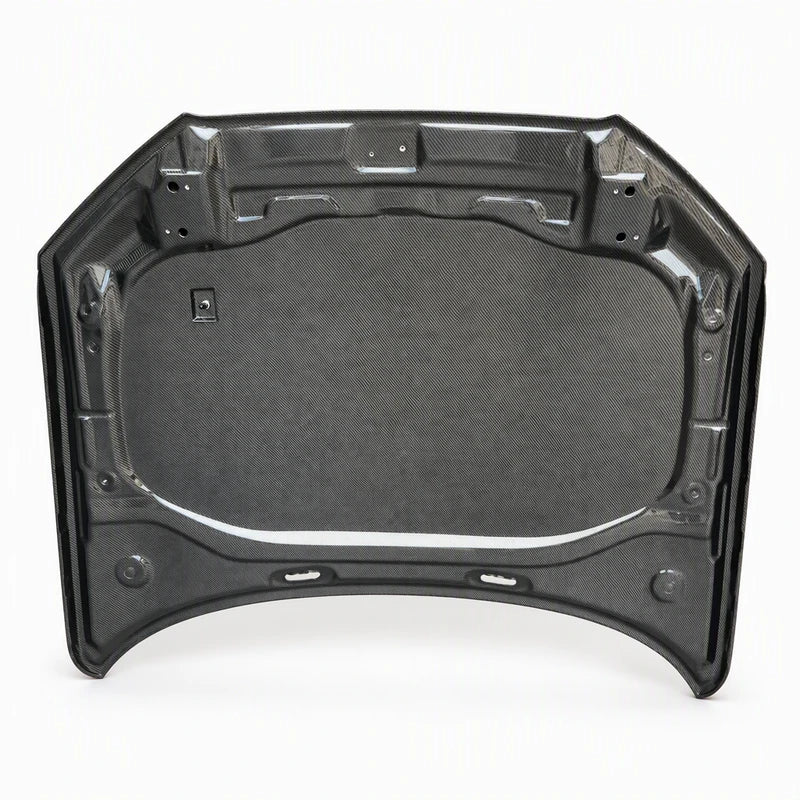 Audi A3 8V Carbon Hood Underside Hinge Mounts Frame Detail