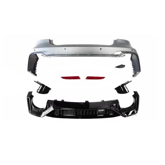 Audi A5 S5 B9 2020-2024 RS5 Style Rear Bumper Kit with Exhaust Tips White Background