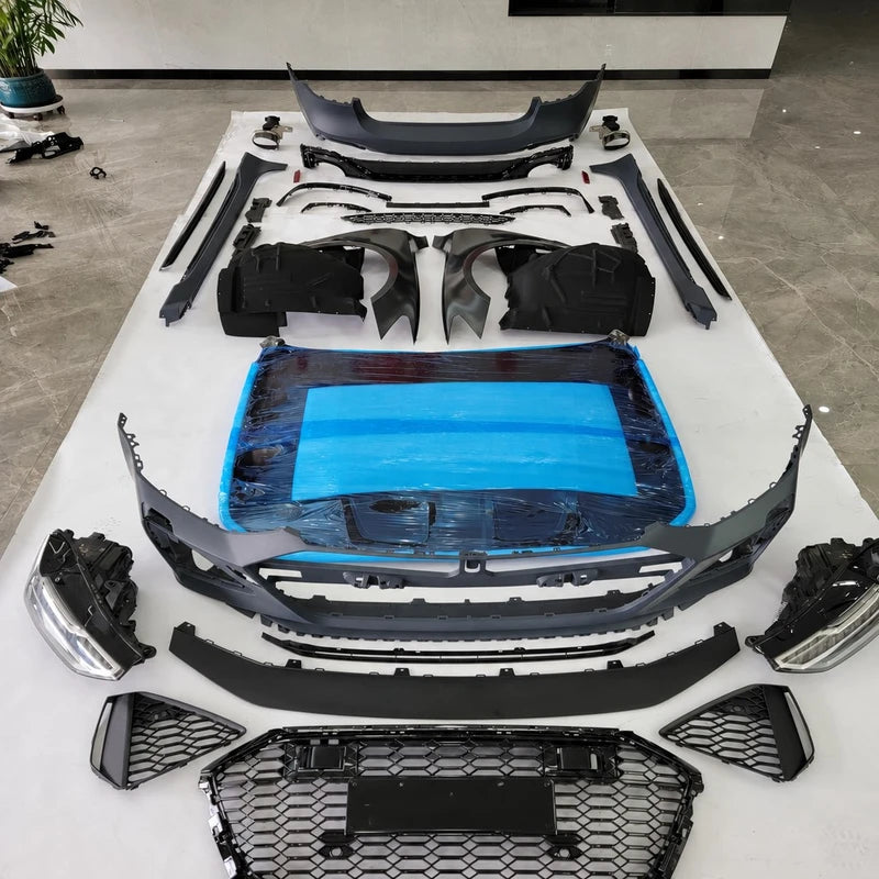 Audi A7 C7 2023 RS7 Style Wide Body Conversion Kit All Components - EliteGermanParts