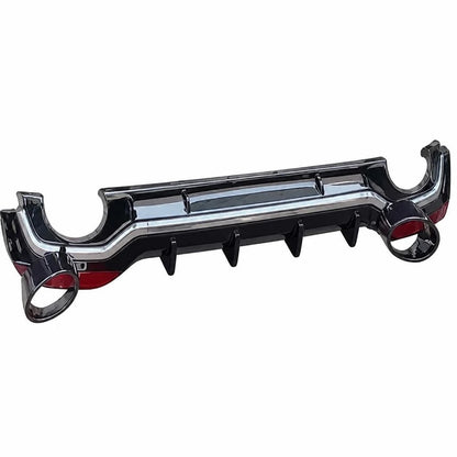 Audi A5 S5 B9 RS5 Body Kit Rear Diffuser Chrome Exhaust Cutouts Detail