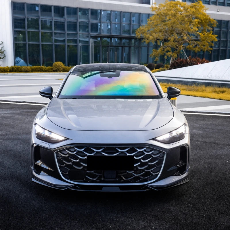 2025-2026 Audi A5 B10 Body Kit Front Lip Installed Front View